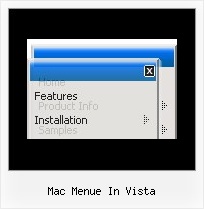 Mac Menue In Vista Homepage Horizontales Menue Horizontales Submenu