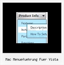 Mac Menuefuehrung Fuer Vista Flash Dropdown Menue Vertikal Erstellen