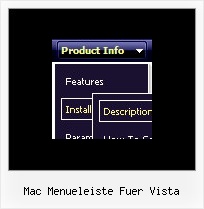 Mac Menueleiste Fuer Vista Css Simple Vertical Menus