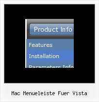 Mac Menueleiste Fuer Vista Mehrspaltiges Horizontales Menue
