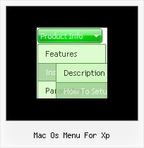 Mac Os Menu For Xp Css Vertikales Menue