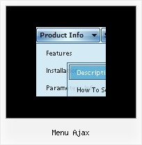 Menu Ajax Javascript Schieberegler