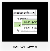 Menu Css Submenu Dropdown Menue Iphone