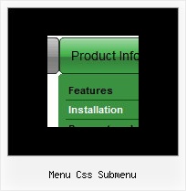 Menu Css Submenu Vista Stil Menu
