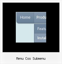 Menu Css Submenu Pulldownmenue