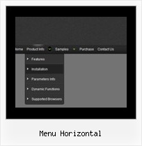 Menu Horizontal Registerkarten Vertikalen