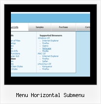 Menu Horizontal Submenu Javascript Menue Windows Start