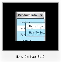 Menu Im Mac Stil Xml Vorlage
