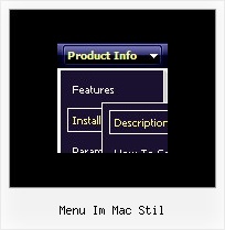 Menu Im Mac Stil Dynamisches Horizontales Menue Mit Untermenue