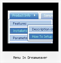Menu In Dreamweaver Templavoila Menu Tutorial