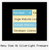 Menu Item Vb Silverlight Freeware Web2 0 Vorlagen