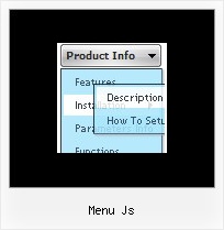 Menu Js Javascript Menue Pulldown
