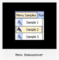 Menu Onmouseover Gif Navigation