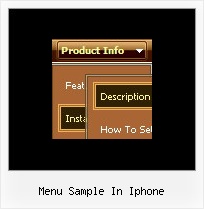 Menu Sample In Iphone Ctrl C Java Menue