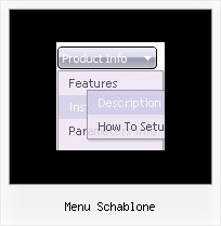 Menu Schablone Animierte Baum