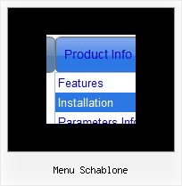 Menu Schablone Bewegliches Menue Html