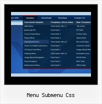 Menu Submenu Css Div Menu Vista