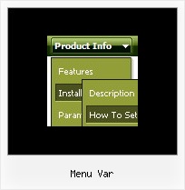 Menu Var Dreamweaver Mx Text Navigation Submenue