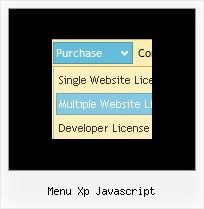 Menu Xp Javascript Einfaches Drop Down Menu Css Horizontal