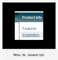 Menu Xp Javascript Horizontales Menue Ajax