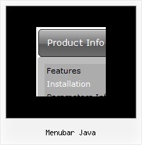 Menubar Java Menue Kaskade