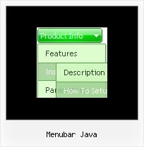 Menubar Java Transparentes Menue Html