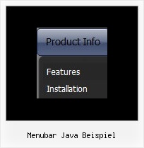 Menubar Java Beispiel Bilder Menu Css