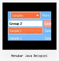 Menubar Java Beispiel Sliding Menu Javascript