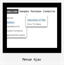 Menue Ajax Joomla Bewegliches Menue