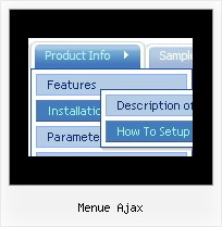 Menue Ajax Menue Javascript Code