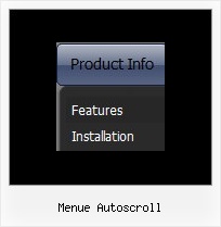 Menue Autoscroll Desplegable Javascript