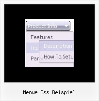 Menue Css Beispiel Css Menue Maker