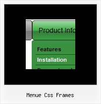 Menue Css Frames Schwebende Menu Html Asp