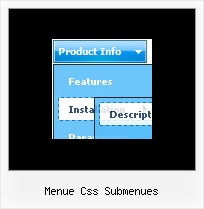 Menue Css Submenues Perl Menu Example