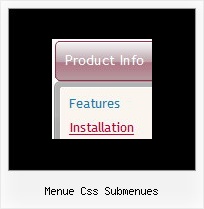 Menue Css Submenues Simple Css Pulldown Menue