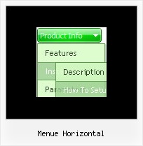 Menue Horizontal Css Menu Verschiedene Farben