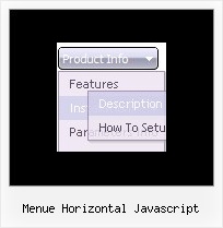 Menue Horizontal Javascript Kontext Menu Neu