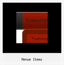Menue Items Horizontalen Navigation Css