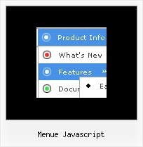 Menue Javascript Css Menue Topframe