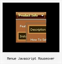 Menue Javascript Mouseover Dhtml Menu Software