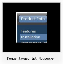 Menue Javascript Mouseover Menuevorlagen Deutsche