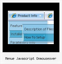 Menue Javascript Onmouseover Jquery Multiple Pulldown Menue