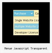 Menue Javascript Transparent 2 Ebenen Css Menue Horizontal