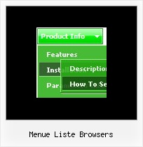 Menue Liste Browsers Dropdown Menue Ohne Javascript