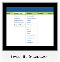 Menue Mit Dreamweaver Artisteer Vertical Menu Ausklappen