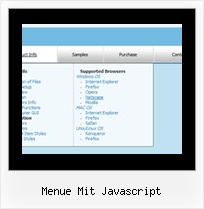 Menue Mit Javascript Vista Menue In Html