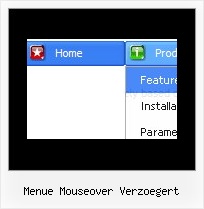 Menue Mouseover Verzoegert Menue Navigation Vorlage