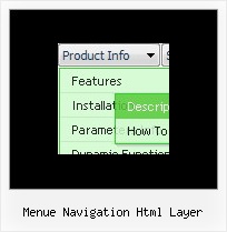 Menue Navigation Html Layer 5 Menue