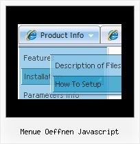 Menue Oeffnen Javascript Einfaches Dhtml Menue Selbst Gemacht