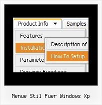 Menue Stil Fuer Windows Xp Mysql Dynamic Dropdown Menu